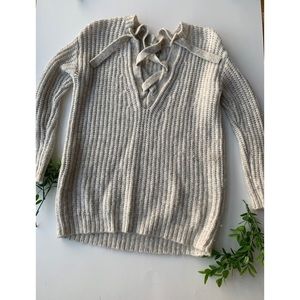 Aerie sand sweater